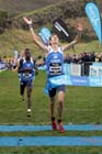 Dino Bosnjak wins the junior mens 2013 BUPA Great Edinburgh Cross Country.